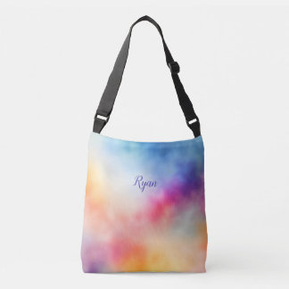 Batik Muster bunt Axelväska