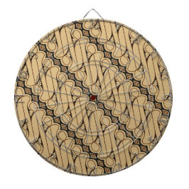 Batik Parang, indonesisk Mönster, javanesiska, etn Darttavla