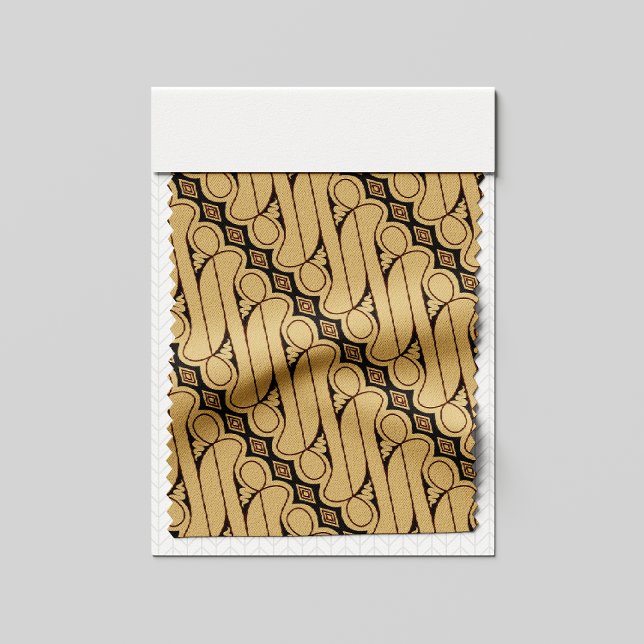 Batik Parang, indonesisk Mönster, javanesiska, etn Tyg (Skapare uppladdad)