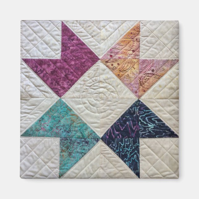 Batik Quilt Magnet (Framsidan)