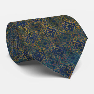 Batik Rulla Midnight Blue Tie Slips
