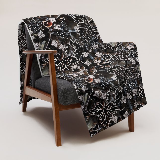 Batik Trusmi Cirebon Fleece Blanket (Skapare uppladdad)