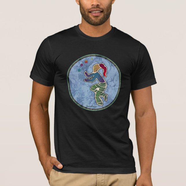 "Batikjonglör" T-tröja Tee Shirt (Framsida)