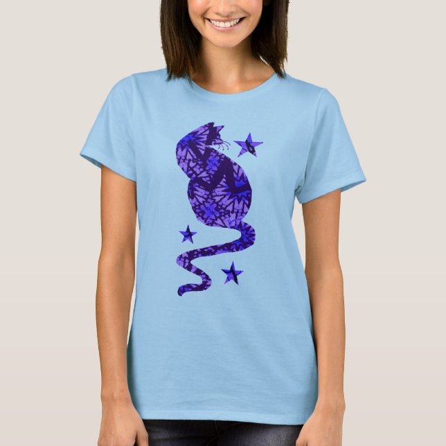 Batikkatt T-shirt (Framsida)
