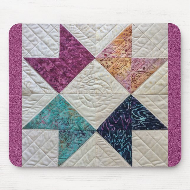 Batiktäckemusen vadderar musmatta (Framsidan)