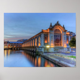 Batiment des Forces-Motrices, Genève, Schweiz Poster