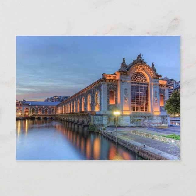 Batiment des Forces-Motrices, Genève, Schweiz Vykort (Framsida)