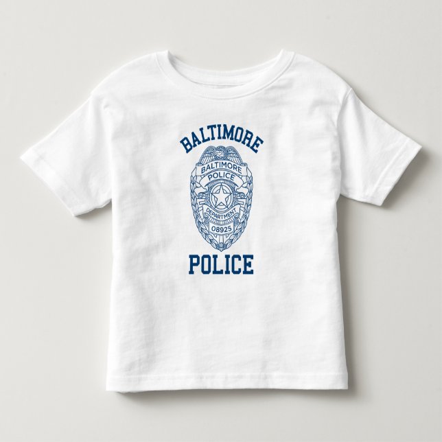 Batimore polis Maryland T-shirt (Framsida)