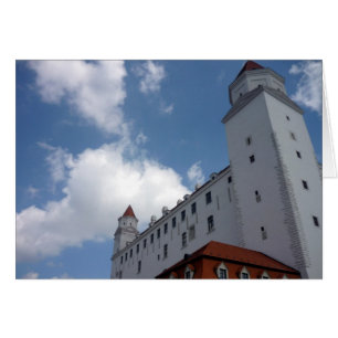 Batislava-slottmoln Hälsningskort