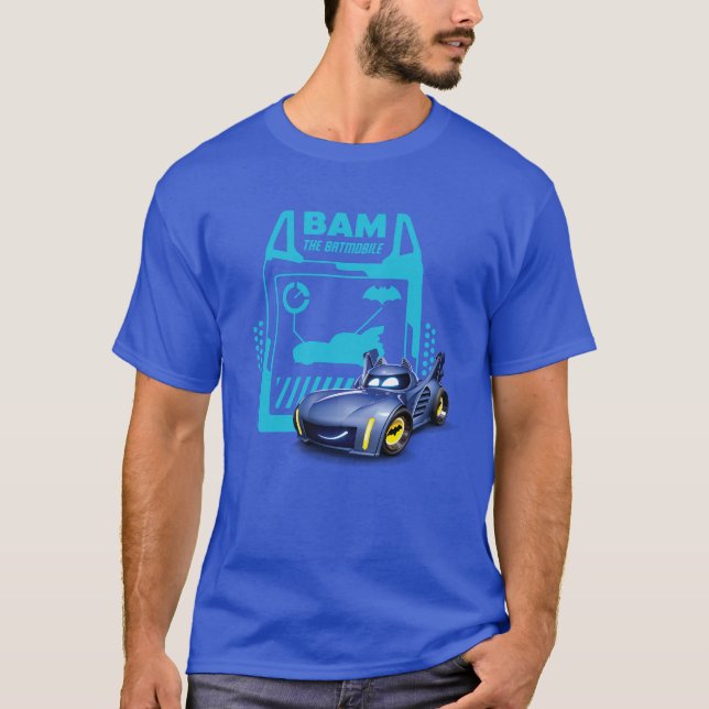 Batjul™ Bam - BatMobile T Shirt (Framsida)