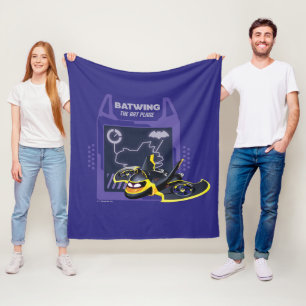 Batjul™-batteri - Fladdermus Flygplan Fleecefilt