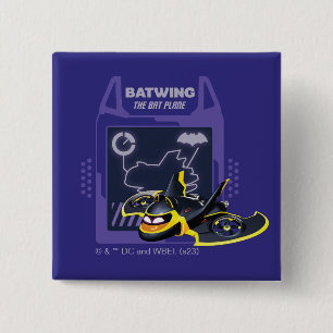 Batjul™-batteri - Fladdermus Flygplan Knapp