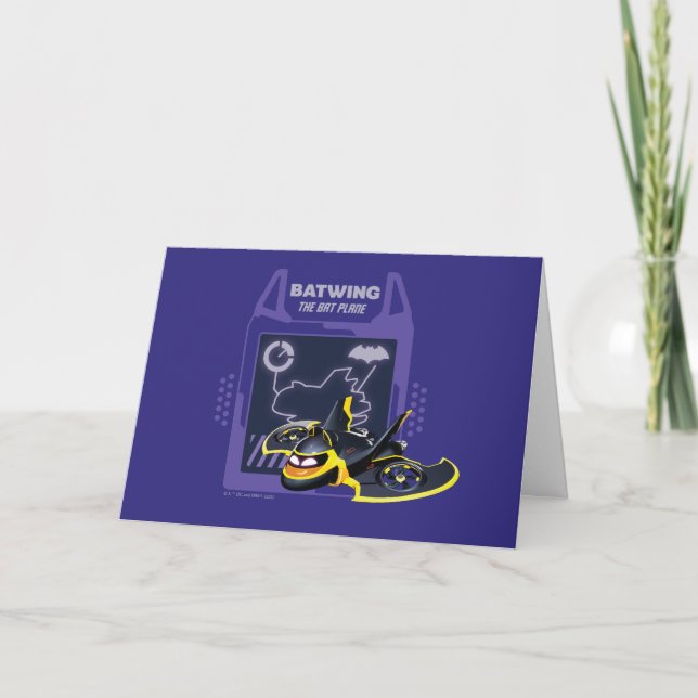 Batjul™-batteri - Fladdermus Flygplan Kort (Framsida)