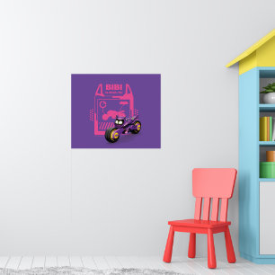 Batjul™ Bibi - Batgirl Cycle Poster