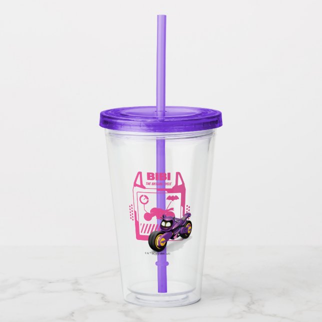 Batjul™ Bibi - Batgirl Cycle Take Away Mugg (Framsida)