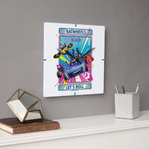 Batjul™ - Låt oss roll Fyrkantig Klocka