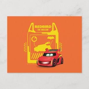 Batjul™ Redbird - Racecar Vykort