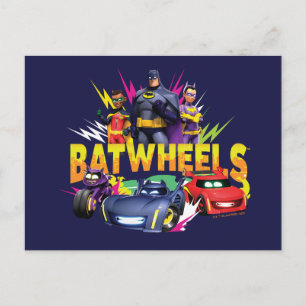 Batjul™ Superhjälte Team Vykort