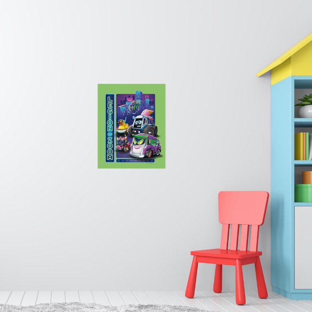 Batjul™ - Zoomens förklaring Poster (Barnkammare 1)