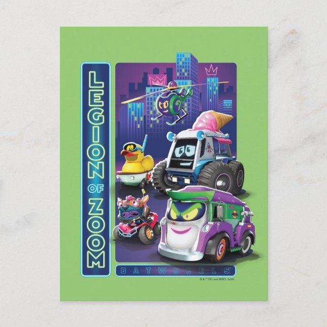 Batjul™ - Zoomens förklaring Vykort (Framsida)