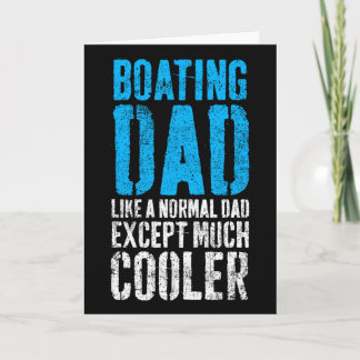 Båtkapten Pappa Fars dag  Kort