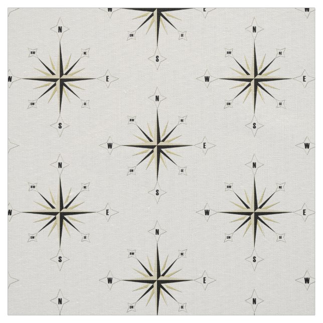 Båtkompass Ro Nautical Ivory Linen Tyg (Prov)