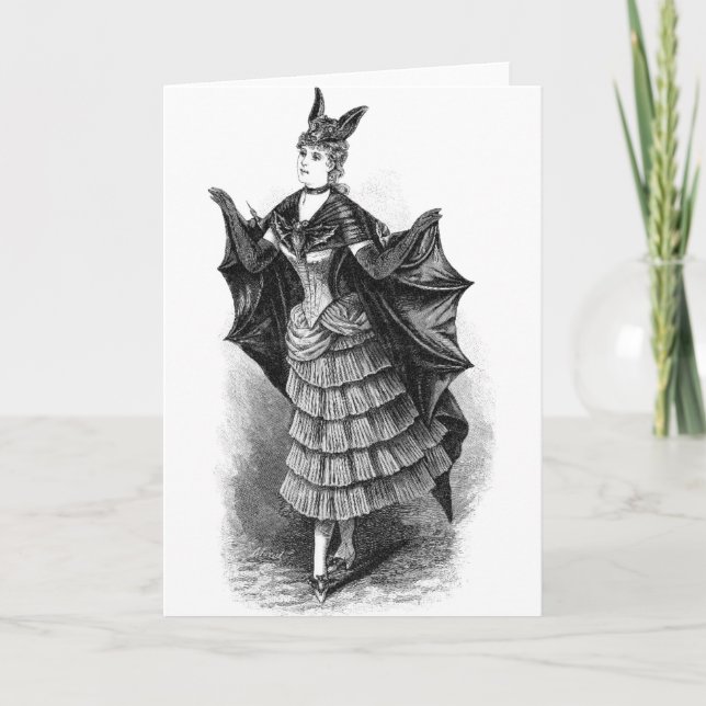 BatKvinnan 1899 Kort (Framsida)