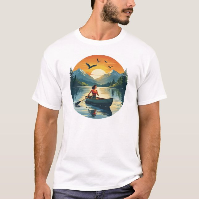 Båtkvinnan T Shirt (Framsida)