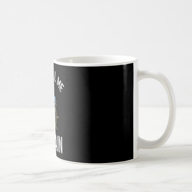 Båtliv Kalla Mig Bara Kapten  Kaffemugg (Höger)
