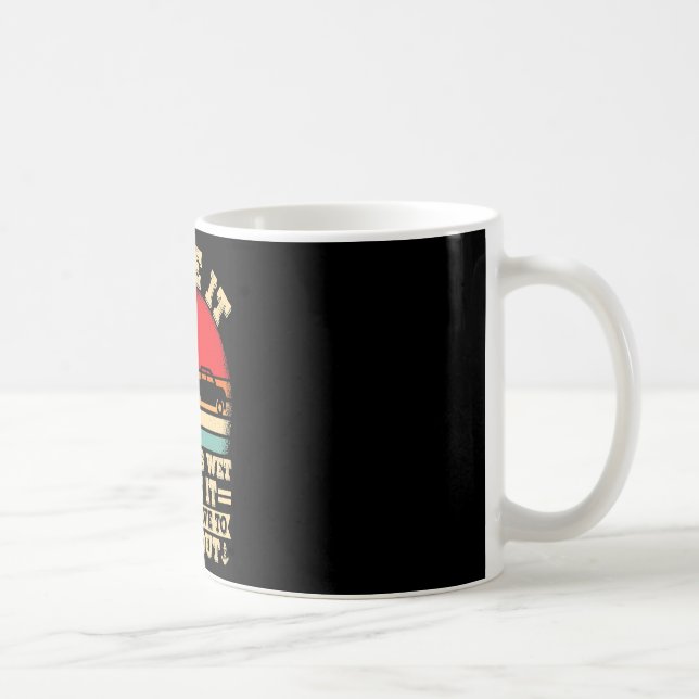 Båtlivsentusiast Retro Jag Hatade När Jag Drog Ut  Kaffemugg (Höger)