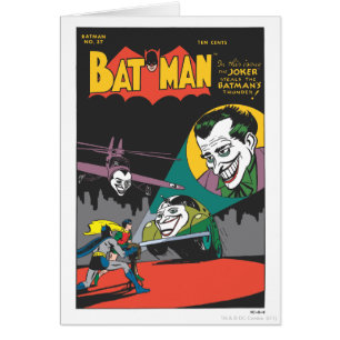 Batman #37 Tecknad Hälsningskort
