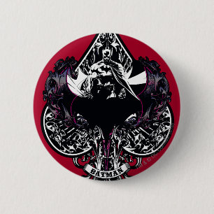 Batman Ace of Spaces Gothic Vapensköld Knapp