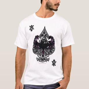 Batman Ace of Spaces Gothic Vapensköld Tee Shirt