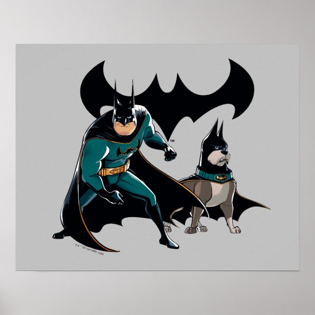 Batman & Ace Poster (Framsidan)