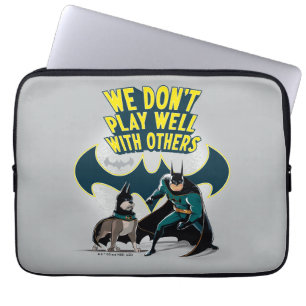 Batman & Ace - vi leker inte bra med andra Laptop Fodral