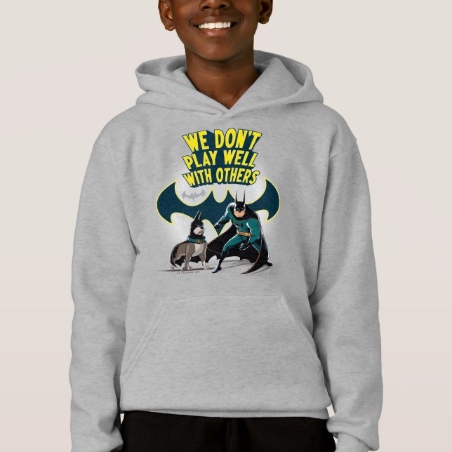 Batman & Ace - vi leker inte bra med andra T Shirt (Framsida)