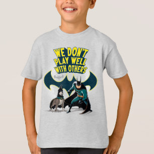 Batman & Ace - vi leker inte bra med andra T Shirt