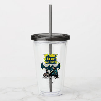 Batman & Ace - vi leker inte bra med andra Take Away Mugg