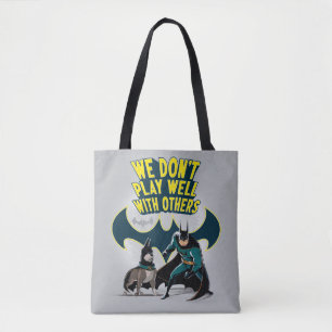 Batman & Ace - vi leker inte bra med andra Tygkasse