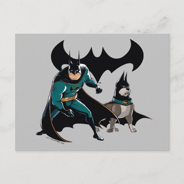 Batman & Ace Vykort (Framsida)