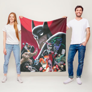 Batman Adventures Farliga Damer & Demoner Fleecefilt