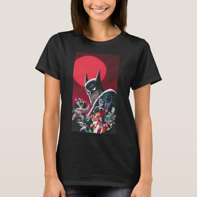 Batman Adventures Farliga Damer & Demoner T Shirt (Framsida)