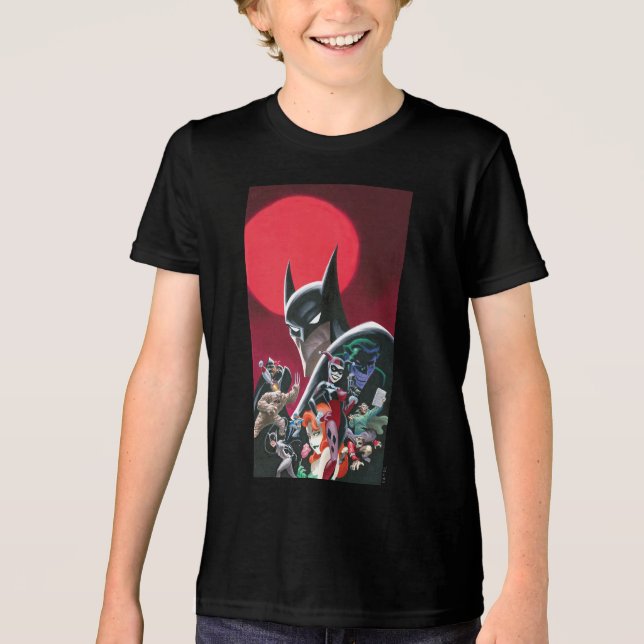 Batman Adventures Farliga Damer & Demoner T Shirt (Framsida)