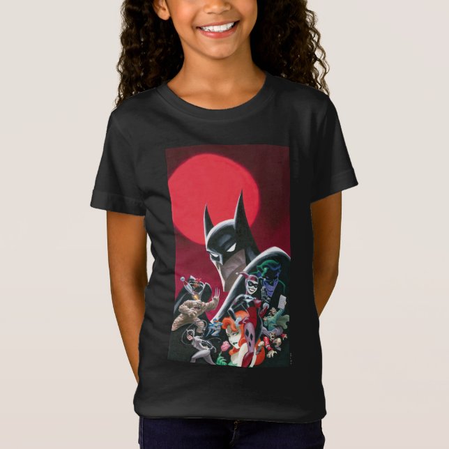 Batman Adventures Farliga Damer & Demoner T Shirt (Framsida)