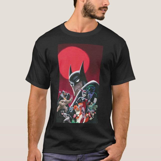 Batman Adventures Farliga Damer & Demoner T Shirt (Framsida)