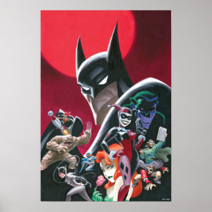 Batman Adventures Farliga Damer & Demonerna Poster