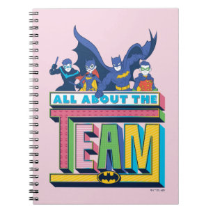 Batman   Allt om teamet Anteckningsbok