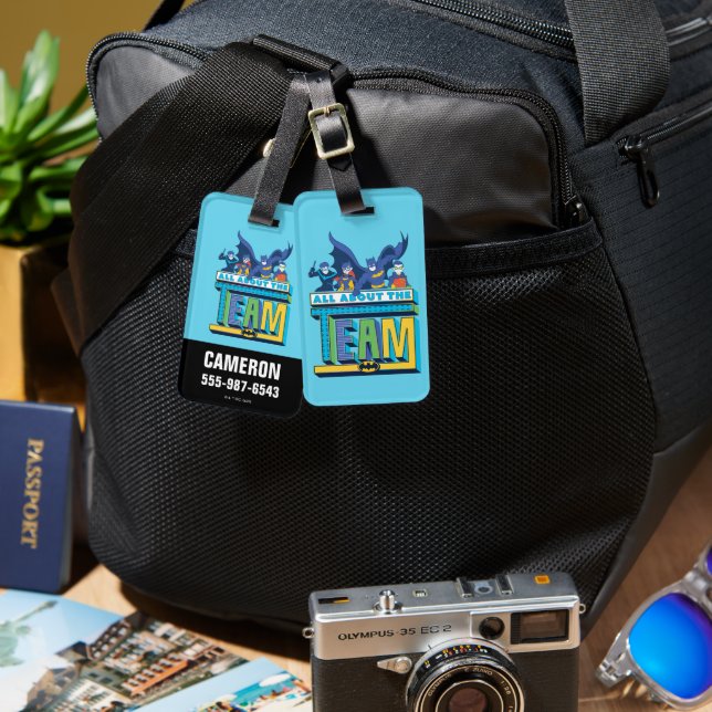 Batman | Allt om teamet Bagagebricka (Fram & Baksida)