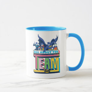 Batman Allt om teamet Mugg