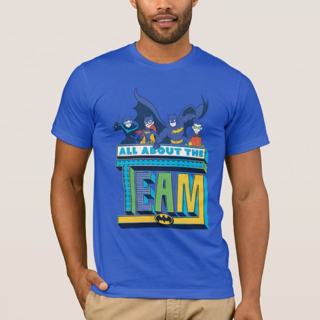 Batman | Allt om teamet T Shirt (Framsida)